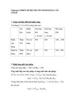 Tài liệu Chương 5:THIẾT KẾ BỘ TRUYỀN BÁNH RĂNG CẤP CHẬM pptx
