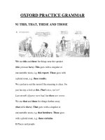 Tài liệu OXFORD PRACTICE GRAMMAR 91 docx