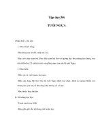 Tài liệu Tập đọc(30) - TUỔI NGỰA ppt