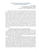 Tìm hiểu thực trạng công tác tự bồi dưỡngcủa giáo viên tiểu học hiện nay