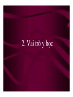 Tài liệu Ký sinh trùng - Đại cương nấm y học (Phần 3) pptx