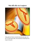 Tài liệu Màn diễn đầu của Longhorn doc