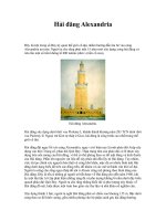 Tài liệu Hải đăng Alexandria doc