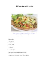 Tài liệu Hến trộn xoài xanh pdf