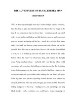Tài liệu LUYỆN ĐỌC TIẾNG ANH QUA TÁC PHẨM VĂN HỌC-THE ADVENTURES OF HUCKLEBERRY FINN CHAPTER 19 pdf