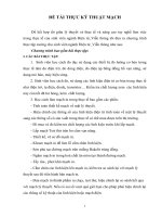 Tài liệu ĐỀ TÀI THỰC KỸ THUẬT MẠCH docx