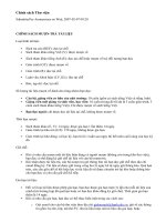 Tài liệu Chính sách Mượn-Trả tài liệu ppt