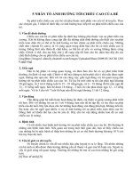 Tài liệu NĂM NHÂN TỐ ẢNH HƯỞNG TỚI CHIỀU CAO CỦA BÉ docx