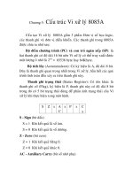 Tài liệu đồ án vi mạch hệ vi xử lý 8085A, chương 5 docx