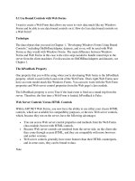 Tài liệu Use Bound Controls with Web Forms pdf