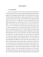 Tìm hiểu thực trạng nghèo đói của người dân xã thái ninh huyện thanh ba, tỉnh phú thọ hiện nay