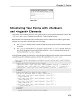 Tài liệu Web Programming with HTML, XHTML, and CSS- P5 doc