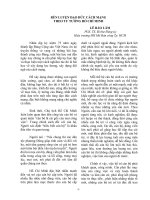 Tài liệu RÈN LUYỆN ĐẠO ĐỨC CÁCH MẠNG THEO TƯ TƯỞNG HỒ CHÍ MINH docx