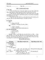 Tài liệu Gíao án mẫu - hóa 8 doc