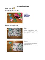 Tài liệu Khăn đi biển đa năng Tiện lợi lắm đó nha! doc