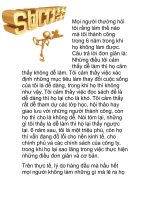 Tài liệu Thành công không khó nhưng dễ sao lãng doc