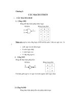 Tài liệu thiết kế Mạch báo giờ dùng EPROM, chương 1 pptx