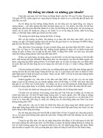 Tài liệu Hệ thống tài chính và những góc khuất! pptx