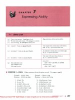 Tài liệu Betty Azar - Basic English Grammar 2e-chapter7 doc