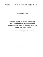 Tài liệu TCVN 6919:2001 pdf