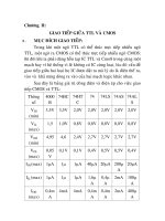 Tài liệu thiết kế Mạch báo giờ dùng EPROM, chương 2 pdf