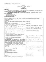 Tài liệu Giáo án giảng dạy tiểu học ppt