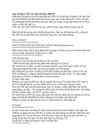 Tài liệu chạy Windows XP trực tiếp trên đĩa CDROM doc