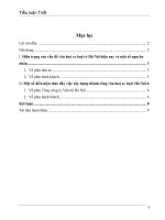 Tài liệu Tiểu luận triết học P70 pptx