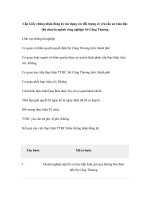 Tài liệu Cấp Giấy chứng nhận đăng ký (sử dụng các đối tượng có yêu cầu an toàn đặc thù chuyên ngành công nghiệp) Sở Công Thương docx