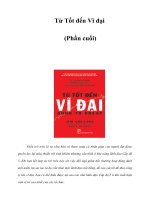Tài liệu Từ Tốt đến Vĩ đại (Phần cuối) ppt