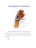 Tài liệu Triệu chứng tê tay và cách chữa trị ppt