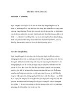 Tài liệu TÌM HIỂU VỀ NGÂN HÀNG pdf