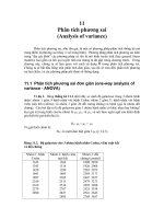 Chuong 11   phan tich phuong sai 