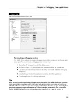 Tài liệu Flash Builder 4 and Flex 4 Bible- P5 ppt