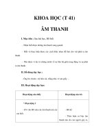 Tài liệu KHOA HỌC - ÂM THANH docx