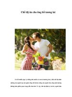 Tài liệu Chế độ ăn cho ông bố tương lai docx