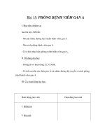 Tài liệu Gíao án 6 - PHÒNG BỆNH VIÊM GAN A pdf