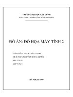 đồ án đồ họa máy tính