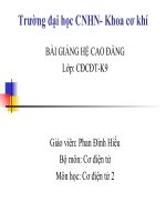 Tài liệu CHƯƠNG 1: NGUỒN CUNG CẤP VÀ XỬ LÝ KHÍ NÉN pdf