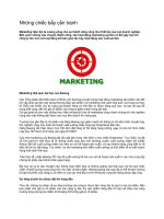 Tài liệu Những chiếc bẫy cần tránh pptx