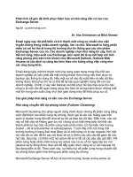 Tài liệu Phân tích về góc độ khôi phục thảm họa và khả năng sẵn có cao của Exchange Server ppt