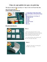 Tài liệu Chậu cây ngộ nghĩnh cho ngày của phái đẹp docx