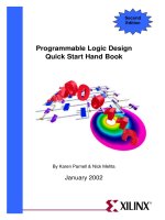 Programmable logic design quick start handbook 