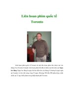 Tài liệu Liên hoan phim quốc tế Toronto ppt
