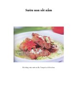 Tài liệu Sườn non sốt nấm doc