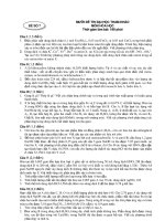 Tài liệu Đề và đáp án ôn thi hóa năm 2005 đề7 docx