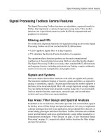 Tài liệu Signal Processing Toolbox P2 doc