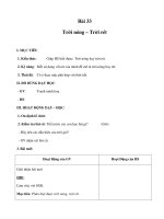 Tài liệu Tự nhiên xã hội 1 - Bài 33, 34, 35 pptx