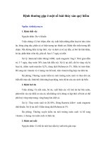 Tài liệu Bệnh thường gặp ở một số loài thủy sản quý hiếm ppt