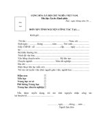 Tài liệu Biểu mẫu 
